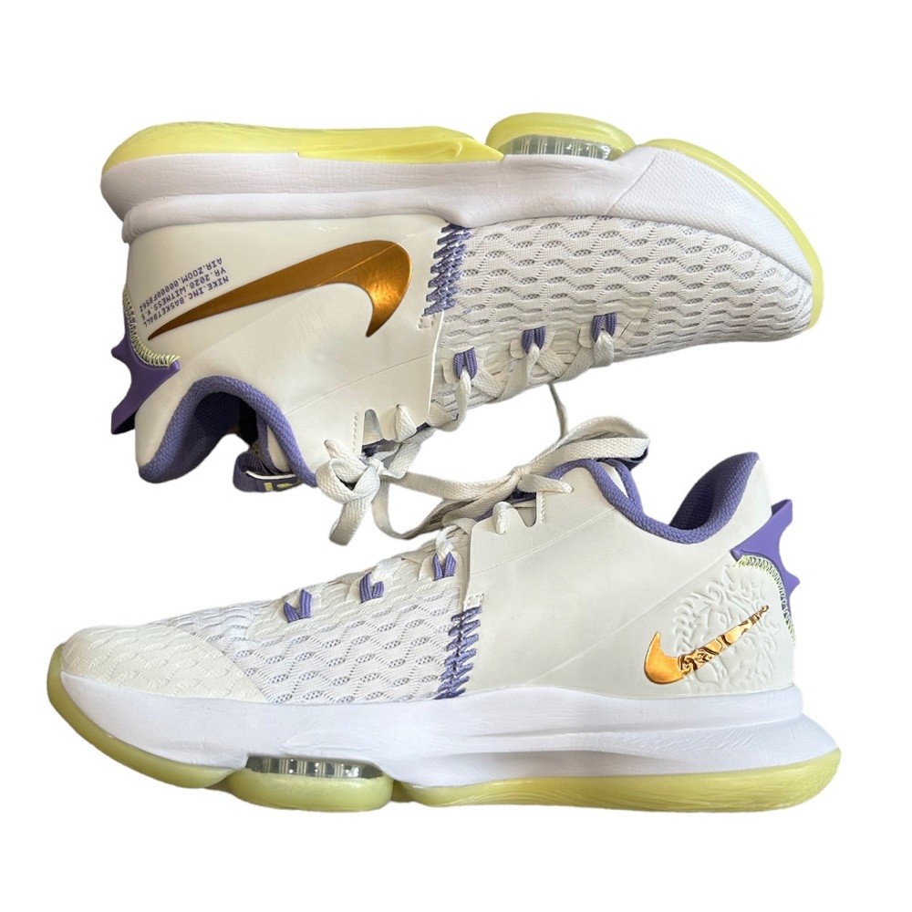 Nike Lebron witness 5 summit white bronze basketball shoe New